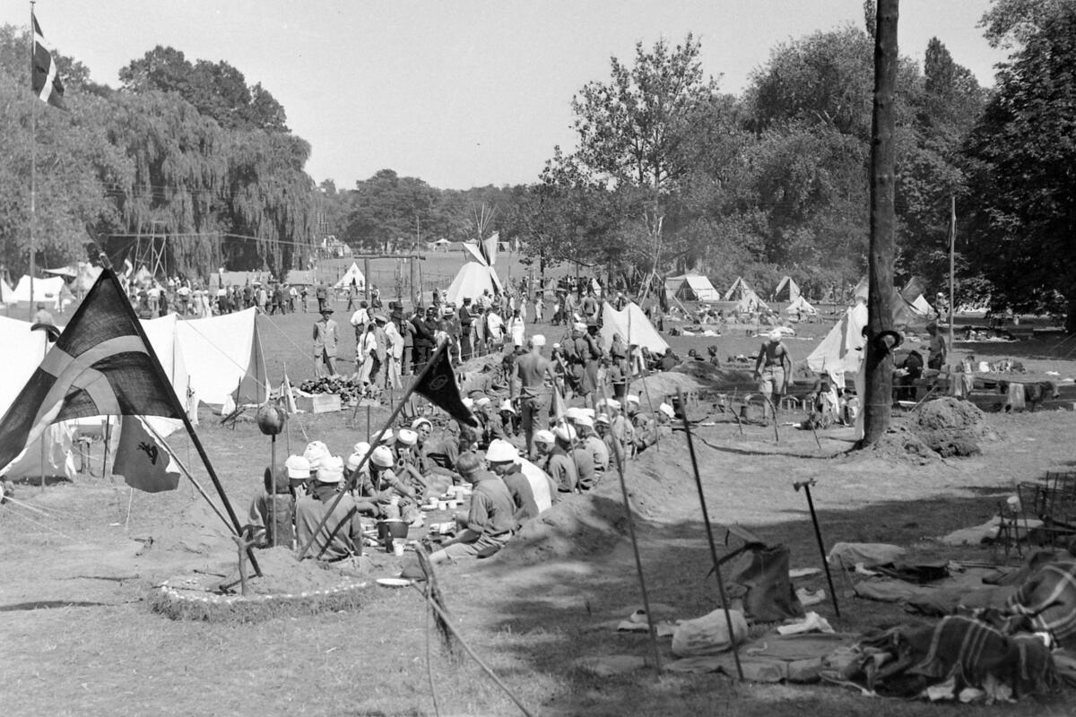 Erzsébet park, 4. Nemzetközi Cserkész Világtalálkozó (Jamboree).