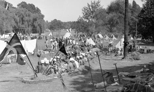 Erzsébet park, 4. Nemzetközi Cserkész Világtalálkozó (Jamboree).